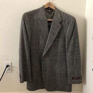 Plaid Houndstooth Brooks Brothers Sport Coat